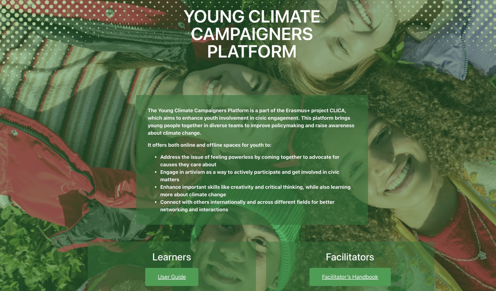 Join the movement of Young Climate Campaigners! - Levers for Climate